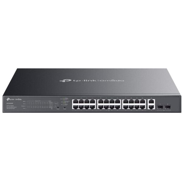 

Коммутатор TP-LINK ES228GMP 26xGE (24xPoE), 384Вт, 2xSFP, WebSmart (ES228GMP)