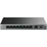 Коммутатор TP-LINK LS1210GP 9xGE (8xPoE), 61 Вт, 1xSFP (LS1210GP)