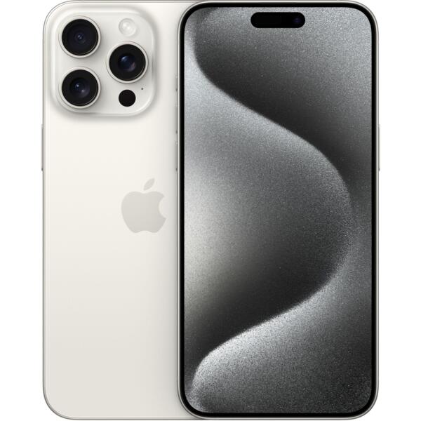 

Смартфон Refurbished Apple iPhone 15 Pro Max 512GB White Titanium (Отличное состояние, A)