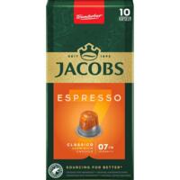 Кофе Jacobs капсулы Espresso Classico, купаж арабика/робуста, 10шт, Nespresso
