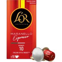 Кофе L`OR капсулы Passione Rossa Maranello Espresso, 100% арабика, 10шт, Nespresso