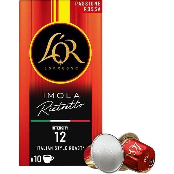 Кофе L`OR капсулы Rossa Imola Ristretto, 100% арабика, 10шт, Nespresso фото 1