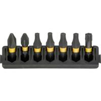 Набір біт DeWalt FlexTorq 25 мм, 7шт (DT70810)