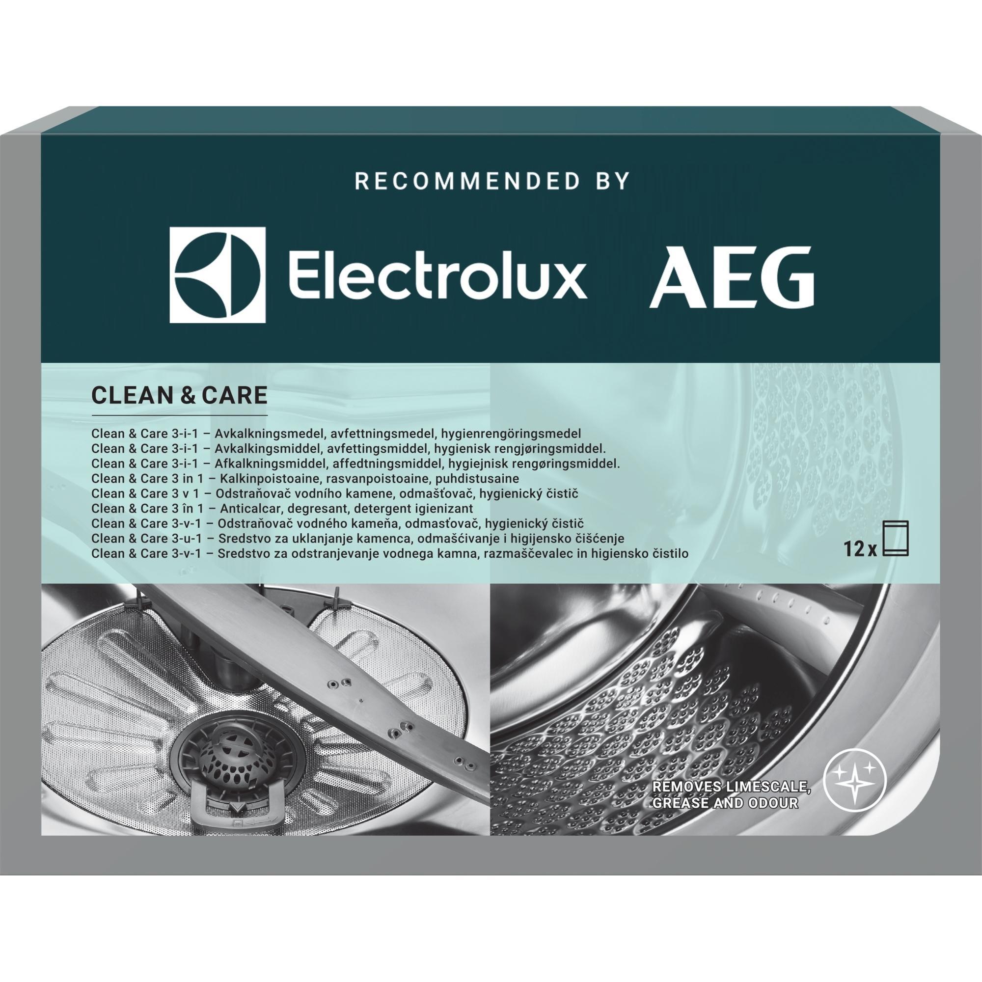 Набор Electrolux для чистки стиральных и посудомоечных машин, 12x50гр фото 1