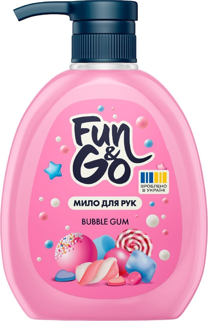 Жидкое мыло Fun&Go Bubble Gum 300 мл фото 1
