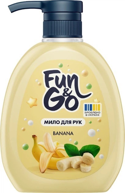 Жидкое мыло Fun&Go Banana 300 мл фото 1