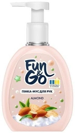 Пенка-мусс для рук Fun&Go Almond 300 мл фото 1