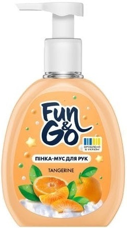 Пенка-мусс для рук Fun&Go Tangerine 300 мл фото 1
