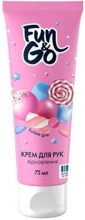 Крем для рук Fun&Go Bubble Gum 75 мл фото 1