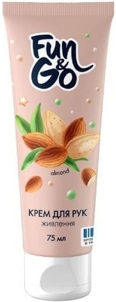 Крем для рук Fun&Go Almond 75 мл фото 1