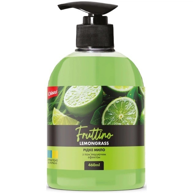Рідке мило Fruttino Lemongrass 460 мл фото1