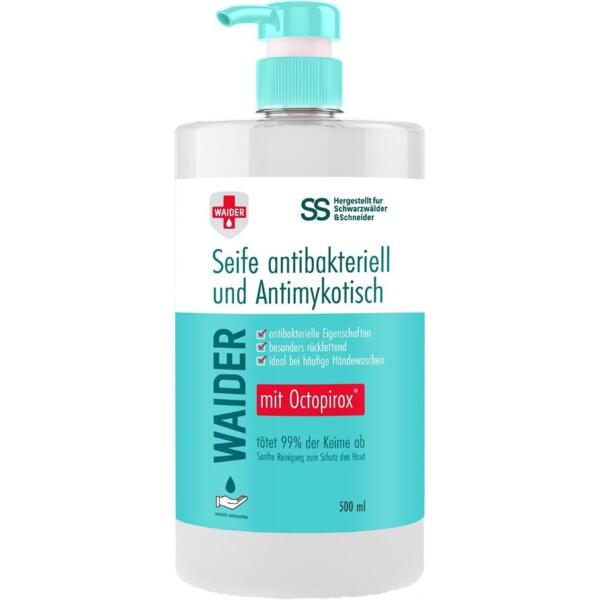 

Жидкое мыло Waider антибактериального и противогрибкового действия 500 мл