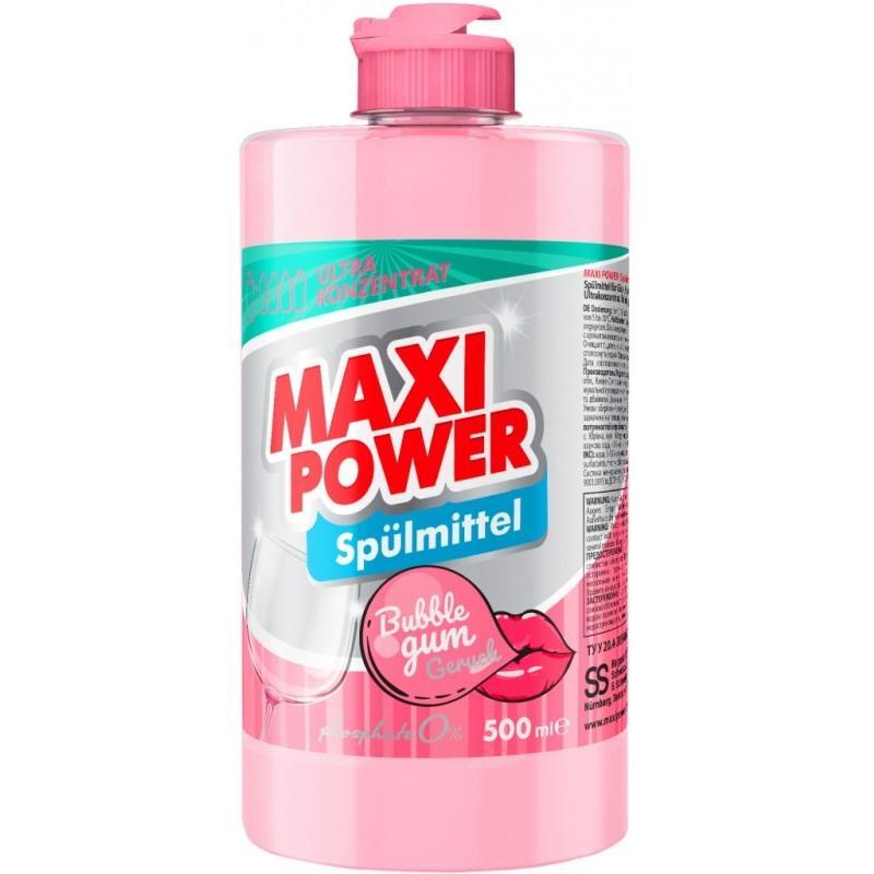 Засіб для миття посуду Maxi Power Бабл Гам 500 млфото1