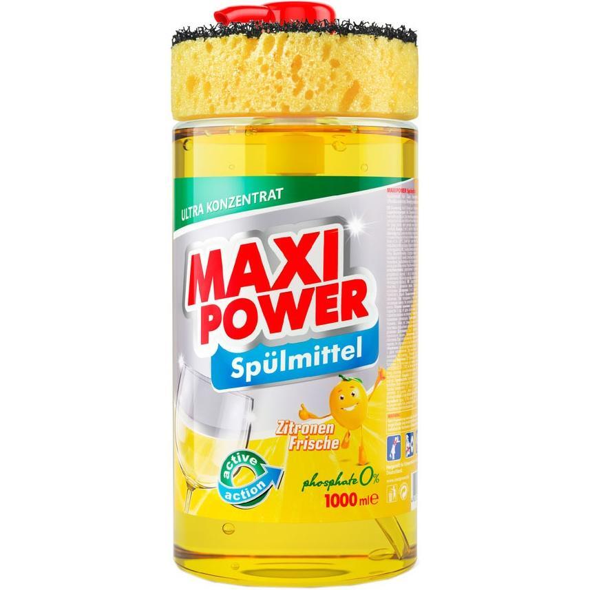 Засіб для миття посуду Maxi Power Лимон 1 лфото