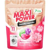 Капсулы для стирки Maxi Power Универсальный цветочный ветер 11 шт