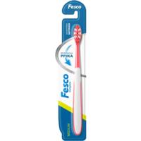 Зубная щетка Fesco Complete Medium красная