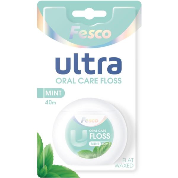 Зубная нить Fesco Ultra Fresh Clean Mint 40 м