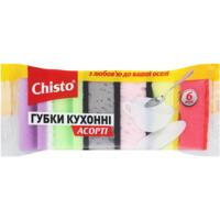 Губка кухонна Chisto Асорті 2+2+2 шт