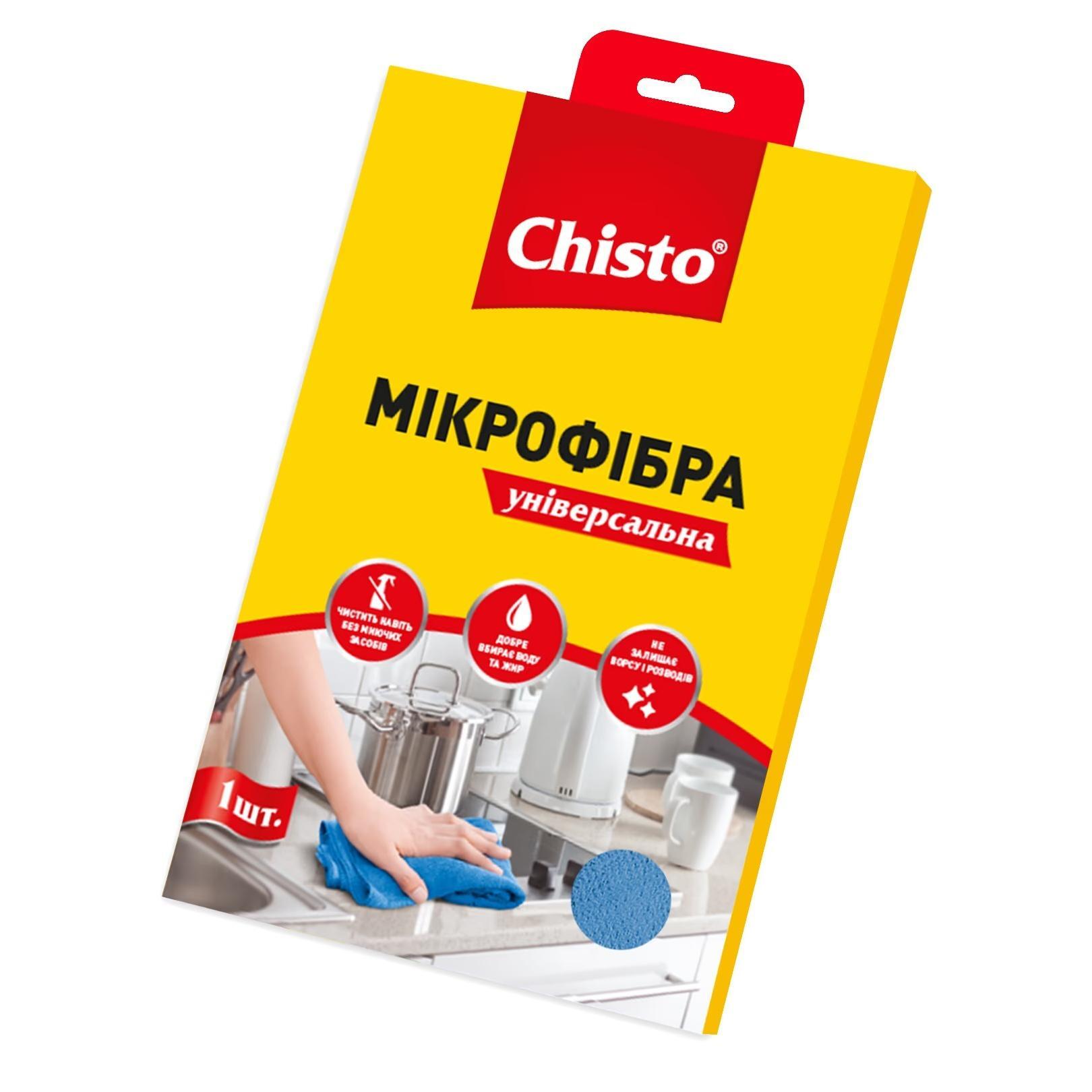 Салфетка из микрофибры Chisto универсальная 1 шт фото 1