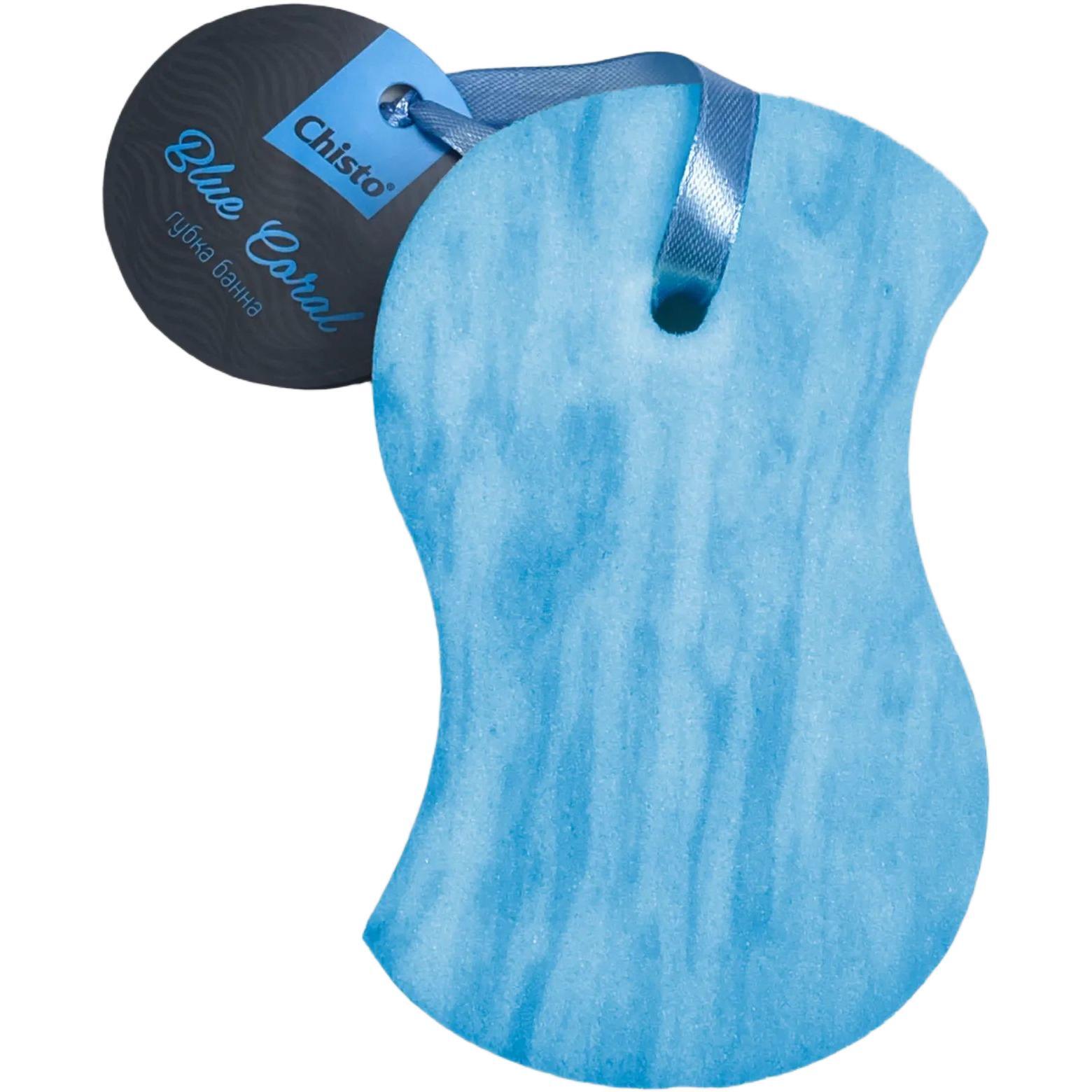 Губка банна Chisto Blue Coral фото 1