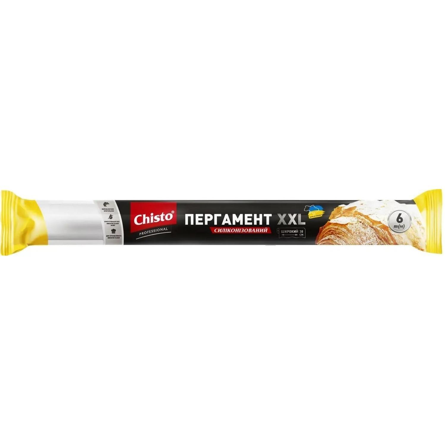Пергамент для випікання Chisto Professional Силіконізований широкий 380 мм 6 мфото1