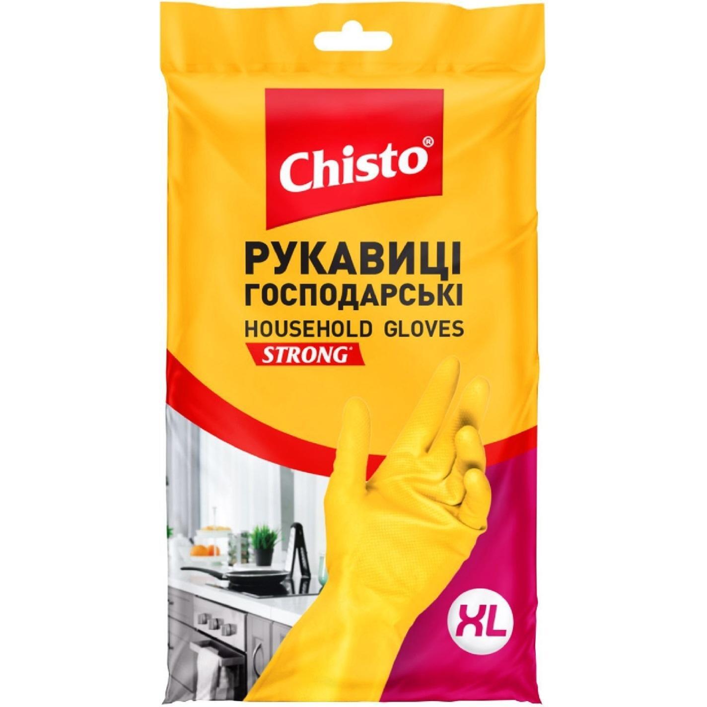 Рукавички латексні Chisto Strong XL 1 парафото1