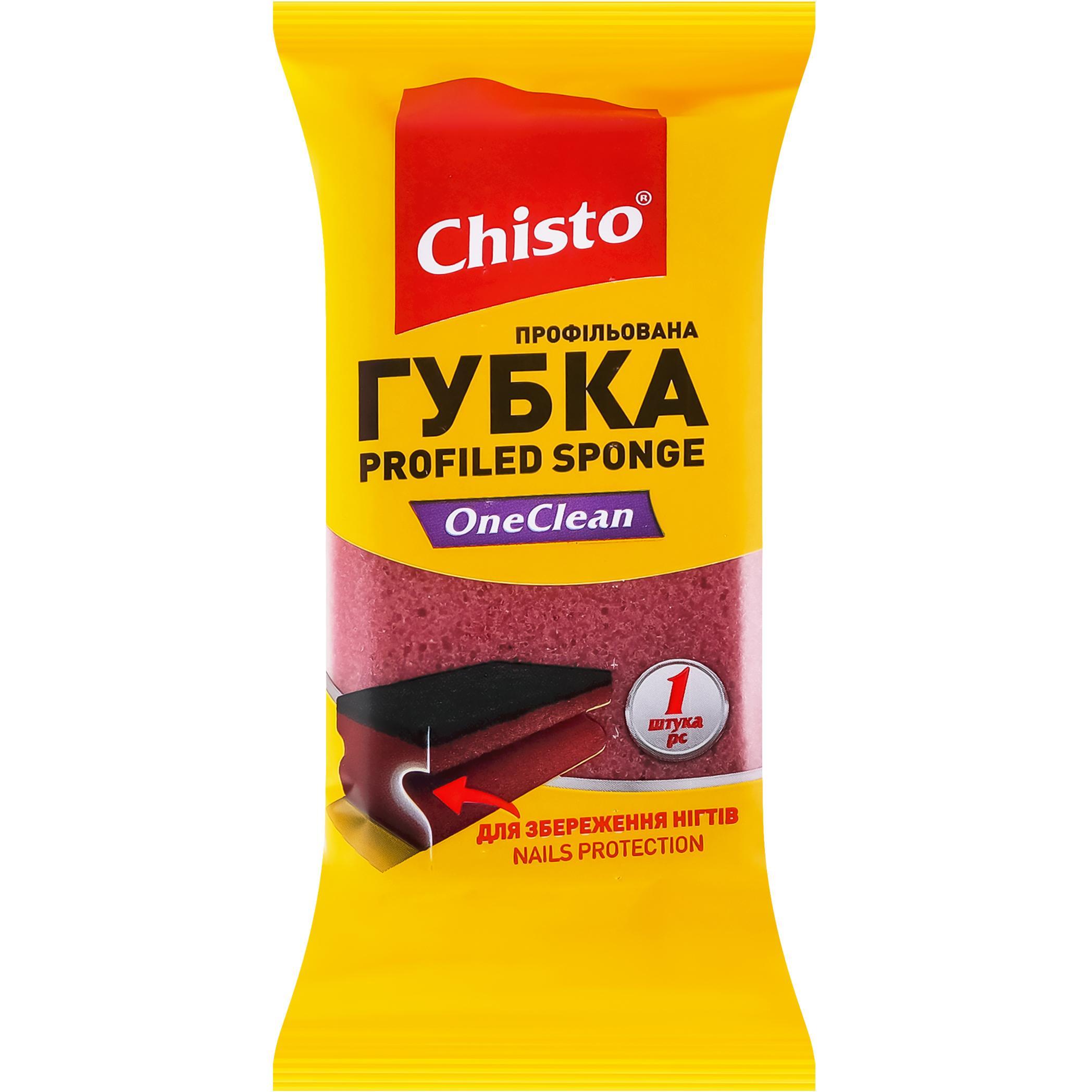 Губка кухонная Chisto OneClean 1 шт фото 1
