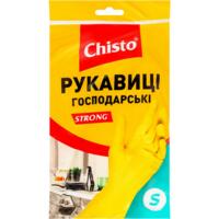 Перчатки латексные Chisto Strong S 1 пара