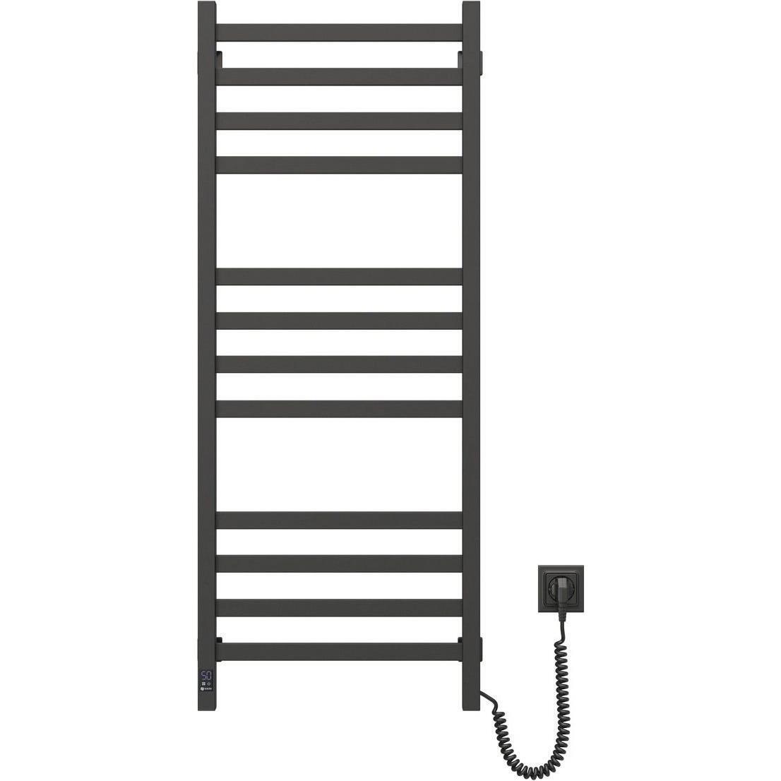 Полотенцесушитель Navin электрический Авангард, 1200х480х71мм Wi-Fi, черный муар, пп (12-228055-4812) фото 1