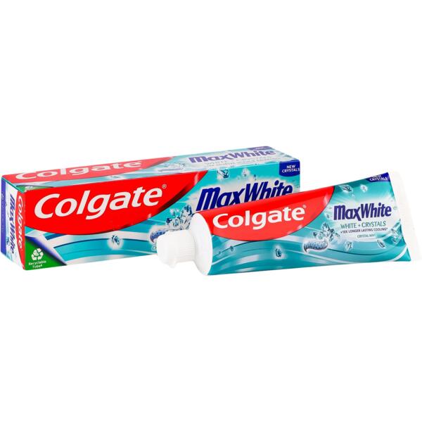 Зубная паста Colgate Max White White Crystals 75 мл