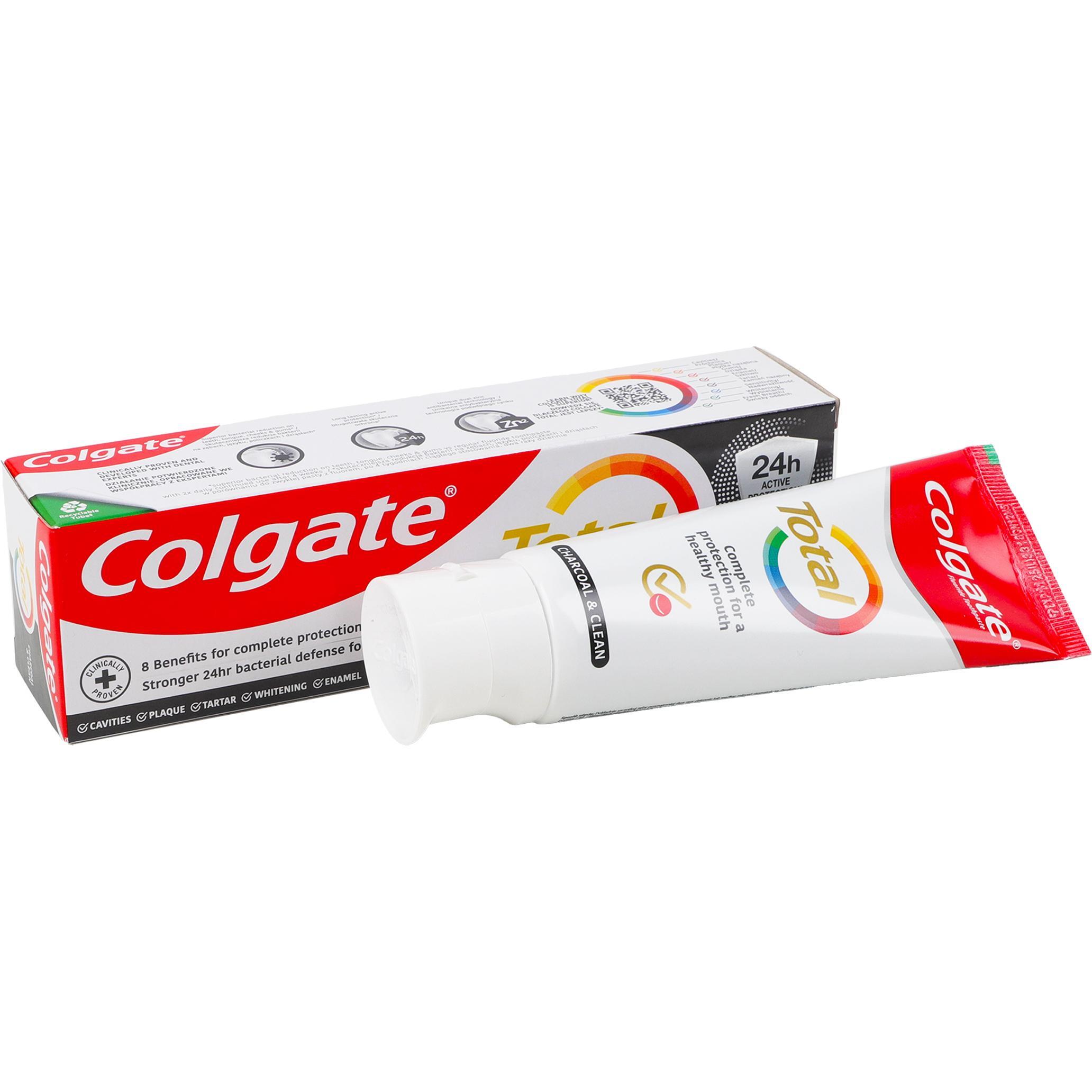 Зубная паста Colgate Total 12 Charcoal 75 мл фото 1