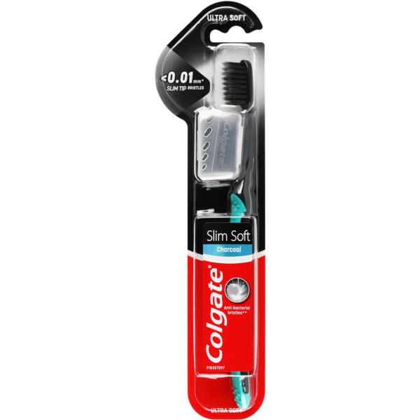 Зубная щетка Colgate Шелковые нити с древесным углем