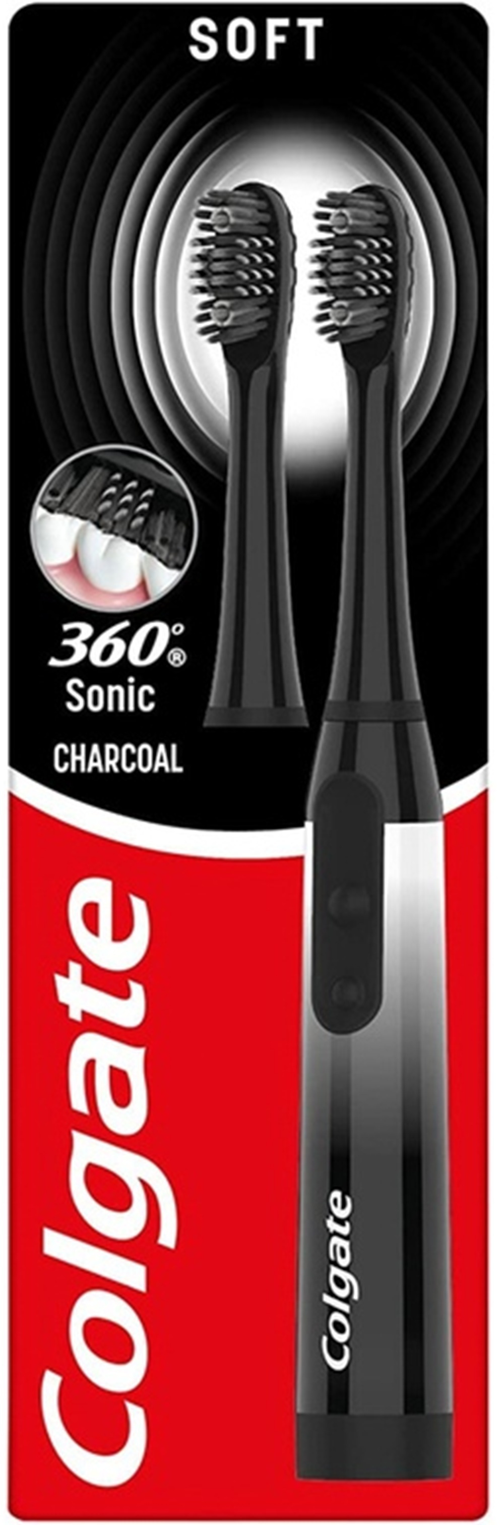 Зубная щетка Colgate 360 Charcoal Electric фото 1