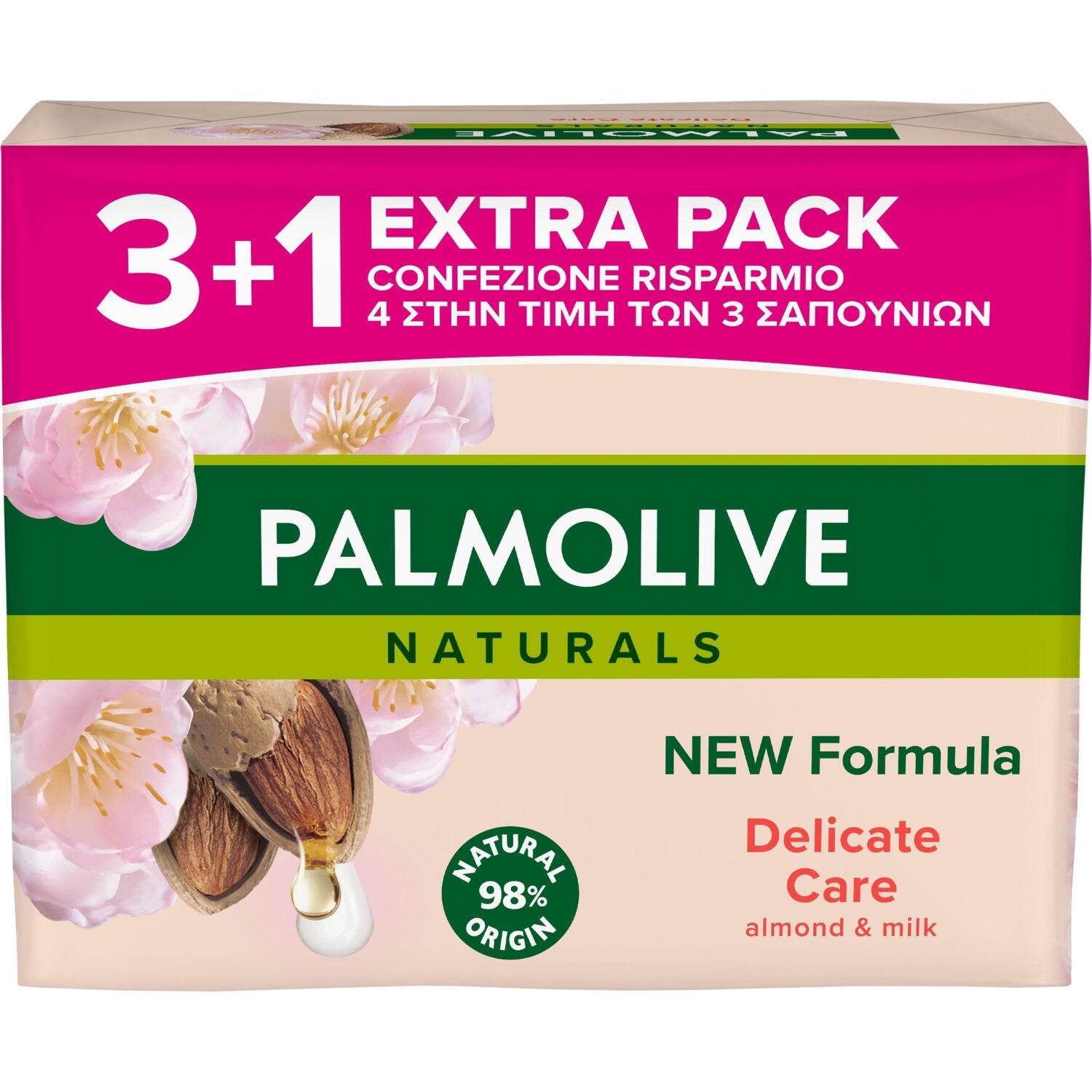 Мило Palmolive Naturals Мигдальне молочко 4х90 гфото