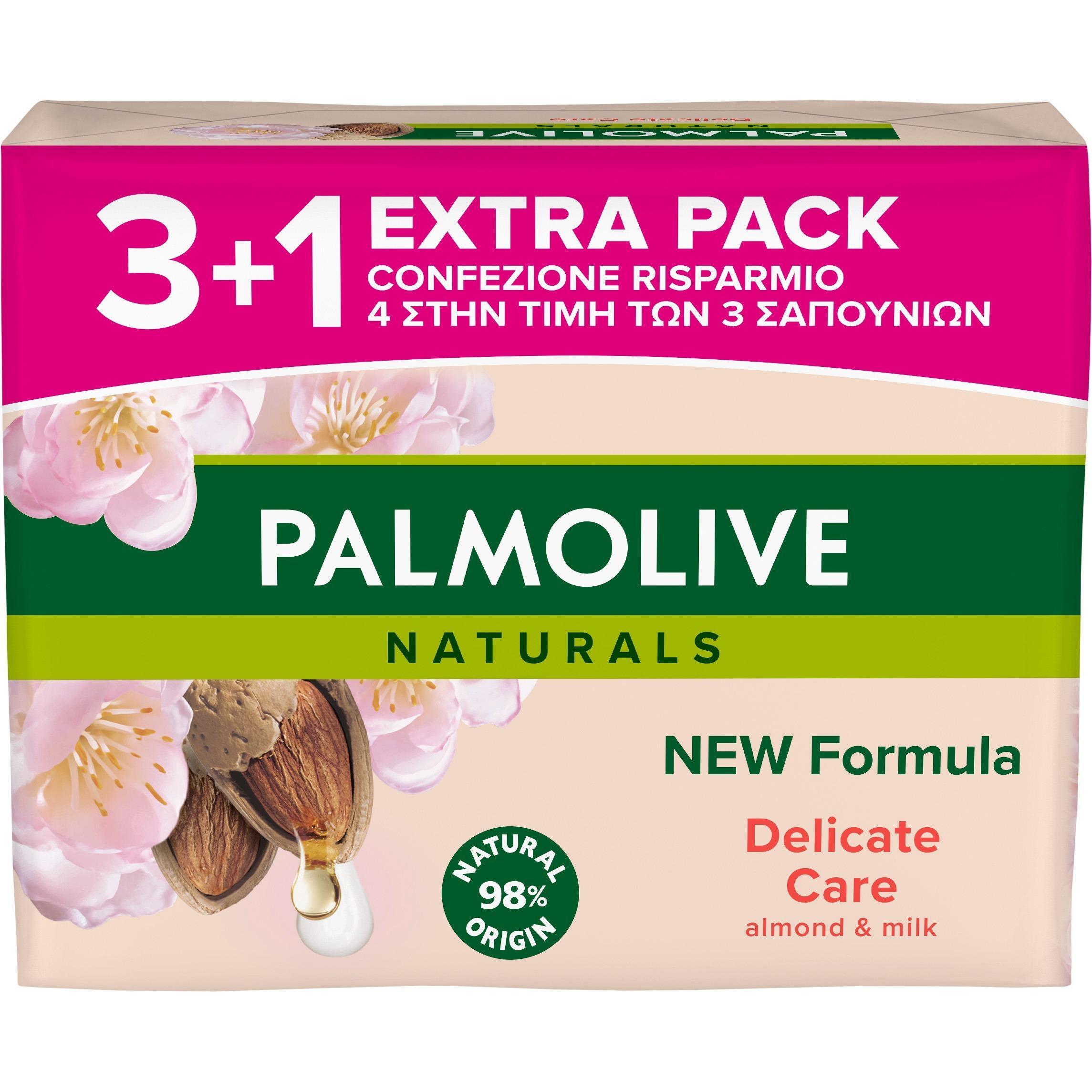 Мило Palmolive Naturals Мигдальне молочко 4х90 гфото1