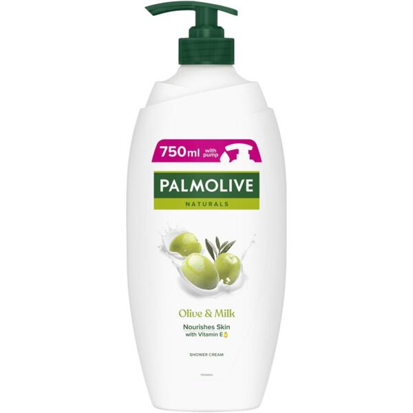 Гель для душа Palmolive Naturals Оливка и молочко увлажняющий 750 мл