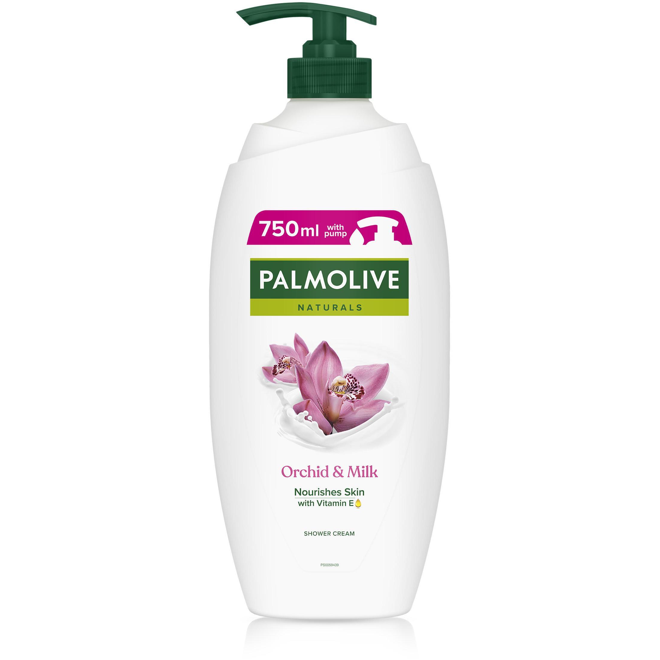 Гель для душа Palmolive Naturals Орхидея и молочко увлажняющий 750 мл фото 1