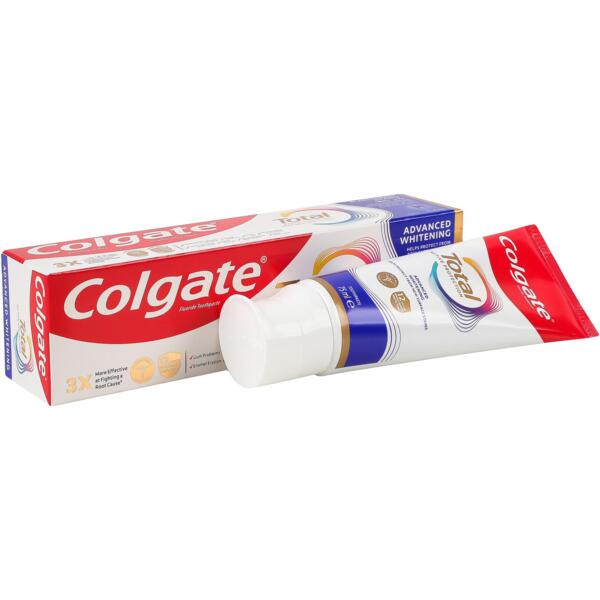Зубная паста Colgate Total Комплексное отбеливание антибактериальная 75 мл