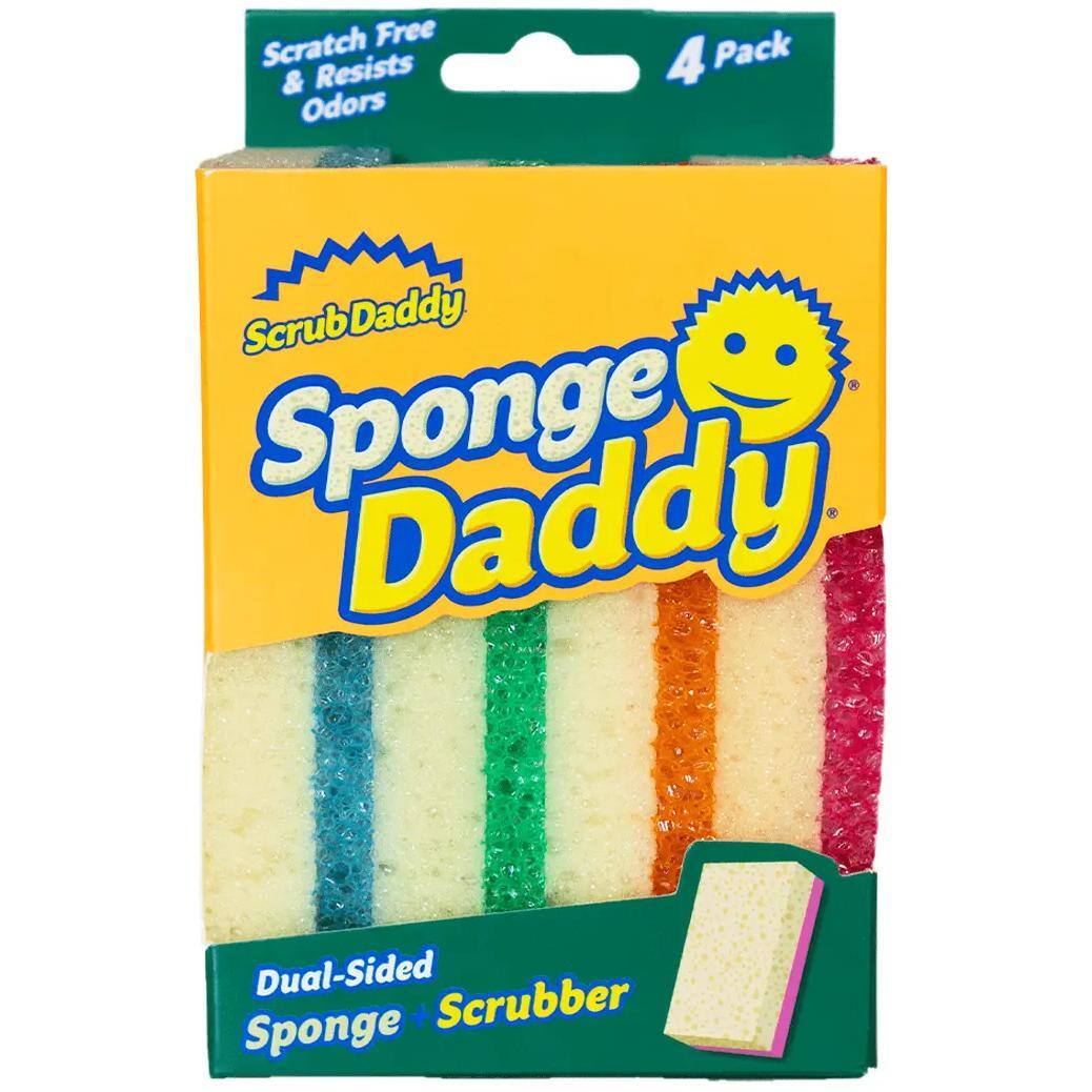 Губка кухонна Scrub Daddy Sponge Daddy 4 штфото1