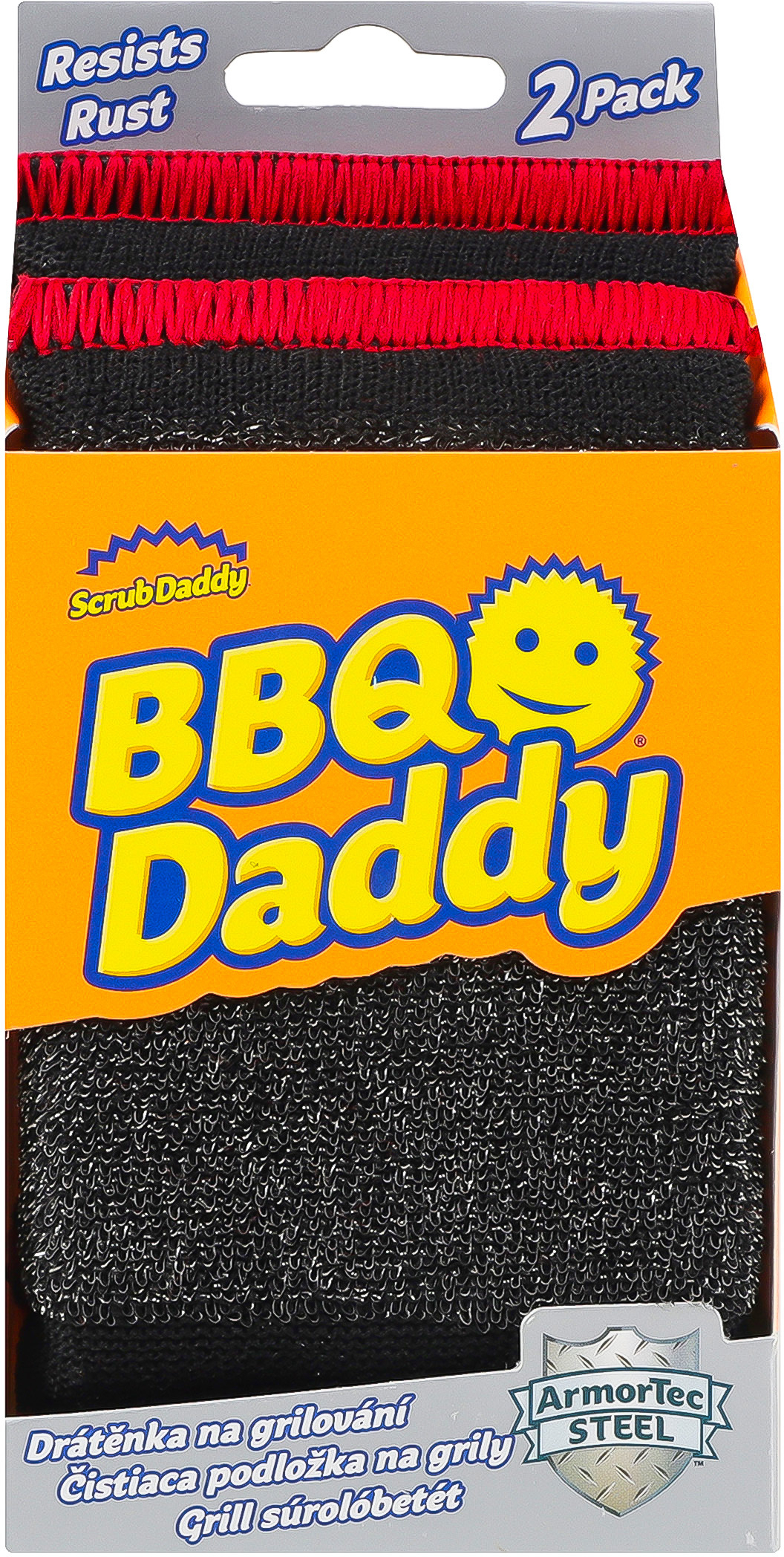 Губка-скрабер металлизированная Scrub Daddy BBQ 2 шт фото 1