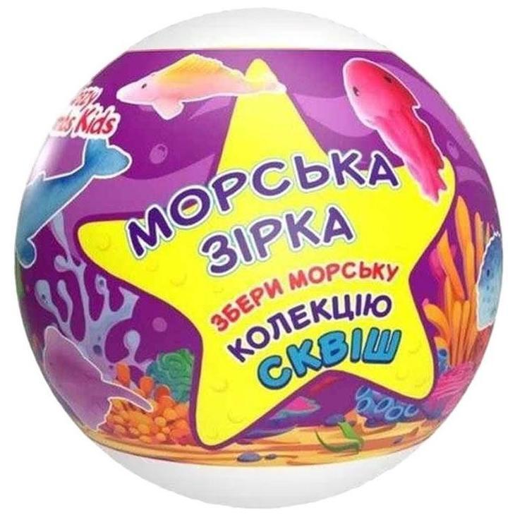 Бомбочка для ванны Aqua Shine Crazy Bombs Kids Морская Звезда 120 г фото 1