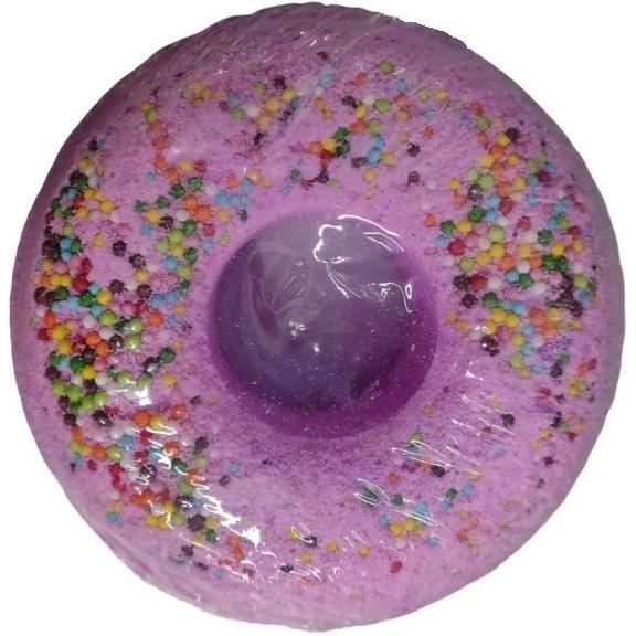 Бомбочка для ванны Aqua Shine Donat Don Pomegranate 145 г фото 1