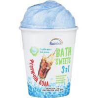 Набір ​Aqua Shine Rainbow Феєрична кола Бомба для ванн + Морська сіль з алое вера 280 г