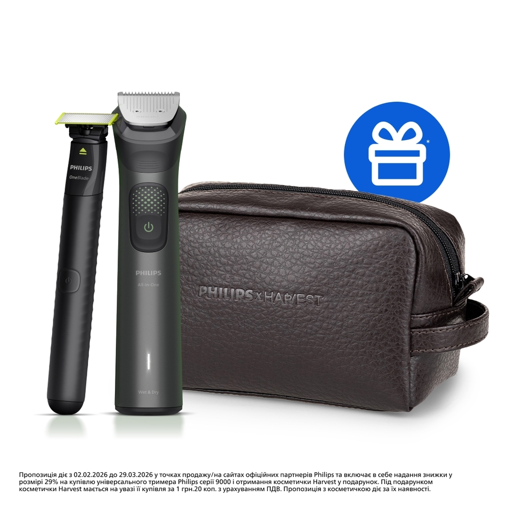 Універсальний тример Philips MG9556/15 серії 9000 (19-в-1)фото1