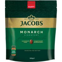 Кофе Jacobs растворимый Monarch, 500гр, купаж арабика/робуста