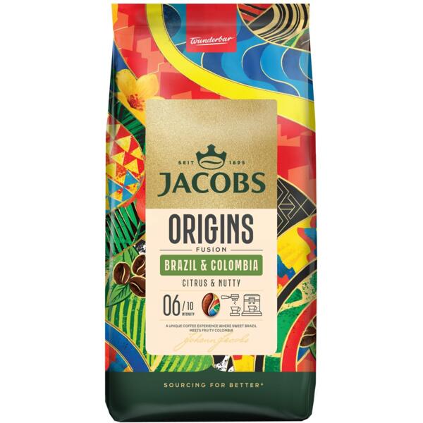 

Кофе Jacobs зерна South America Blend, 1000гр, 100% арабика