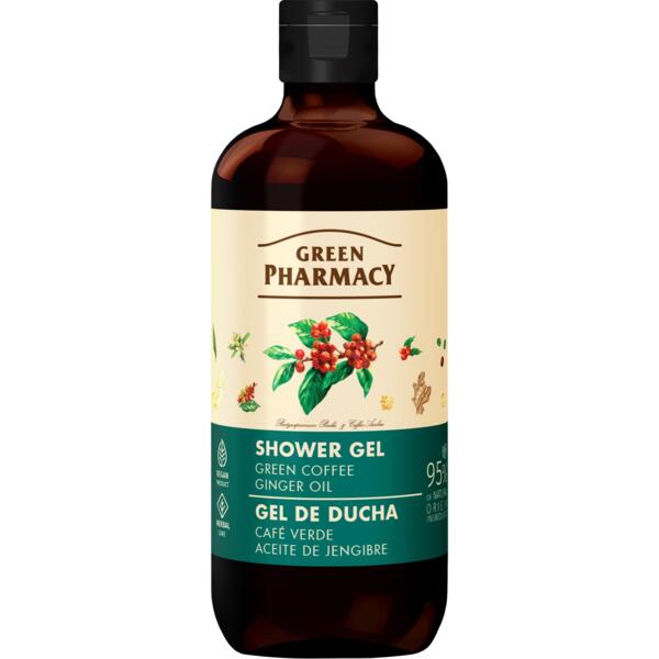 

Гель для душа Green Pharmacy Зеленый кофе и имбирное масло 500 мл