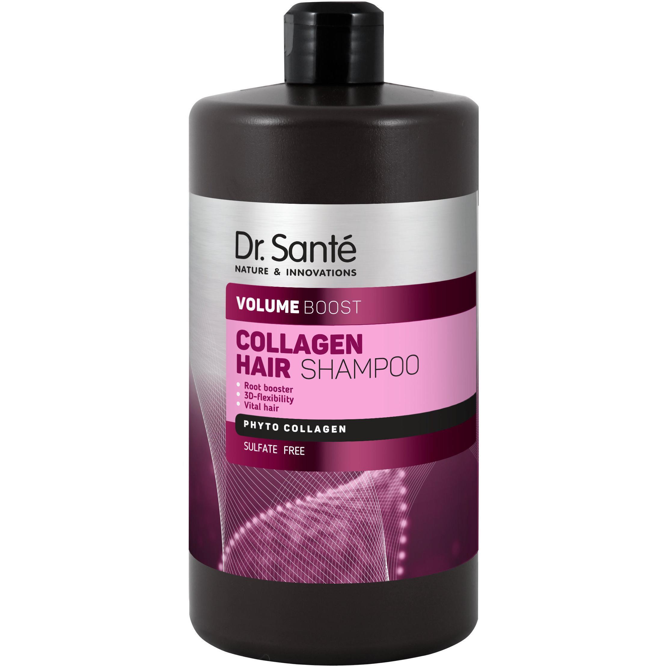 Шампунь Dr. Sante Collagen Hair Volume boost 1000 мл фото 1