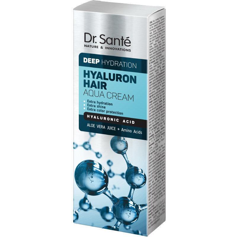 Аква-крем для волосся Dr. Sante Hyaluron Hair Deep hydration 100 млфото1