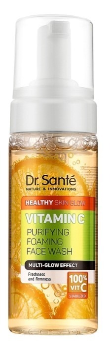 Очищающая пенка для умывания Dr. Sante Vitamin C 150 мл фото1